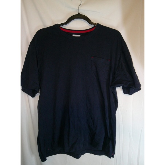 Hedley & Bennett The Chef Tee Mens Navy Blue Short Sleeve Pocket T-Shirt - Picture 1 of 5